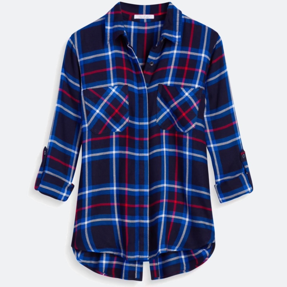 Women’s flannel button down shirt